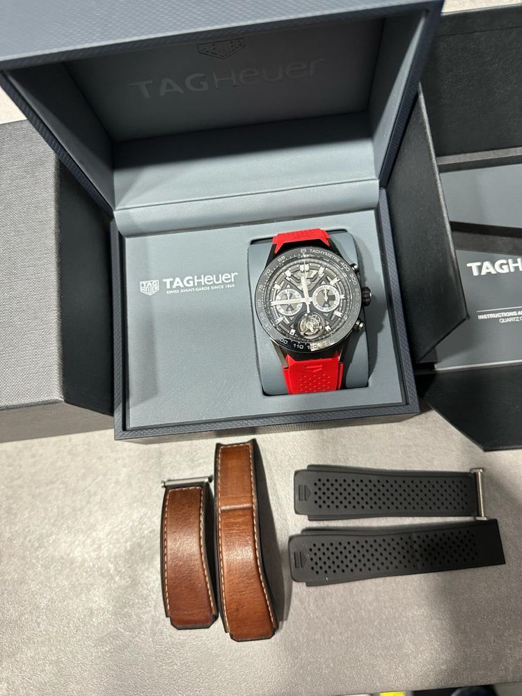 Tag Heuer Carrera Tourbillon Chronograph Ceramic