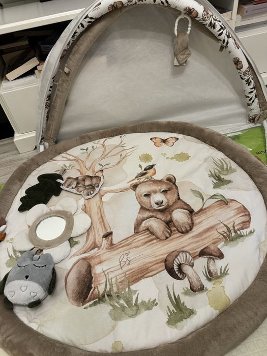 Salteluta interactiva cu arcade BabySteps, HappyBear