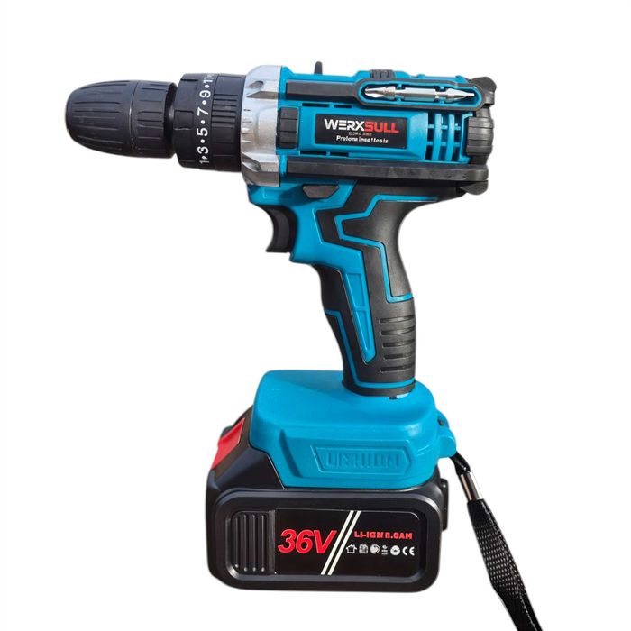 3в1 акумулаторен комплект WerkBull : гайковерт, винтоверт, ъглошлайф