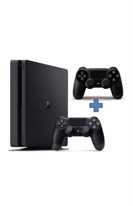 PlayStation 4, есть игры 8, FC25, UFC4, Mk11, GTA, еще пострилять