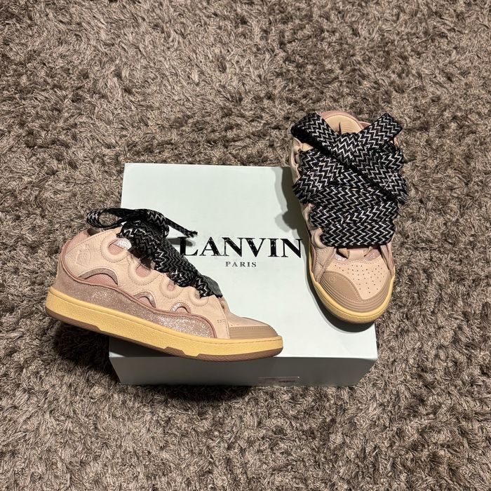 Adidasi Lanvin Curb pink 43