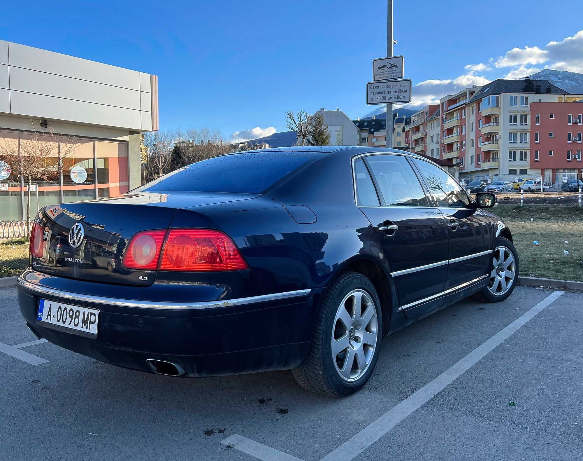 VW Phaeton 4. 2 V8, 335 к. с. | Газ/бензин | 4x4 | ТОП оборудване