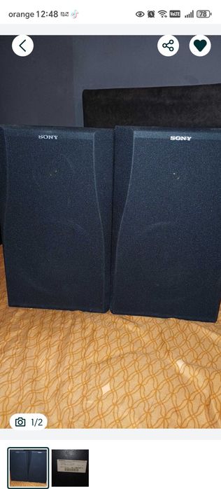 Boxe lemn  Sony 3 cai