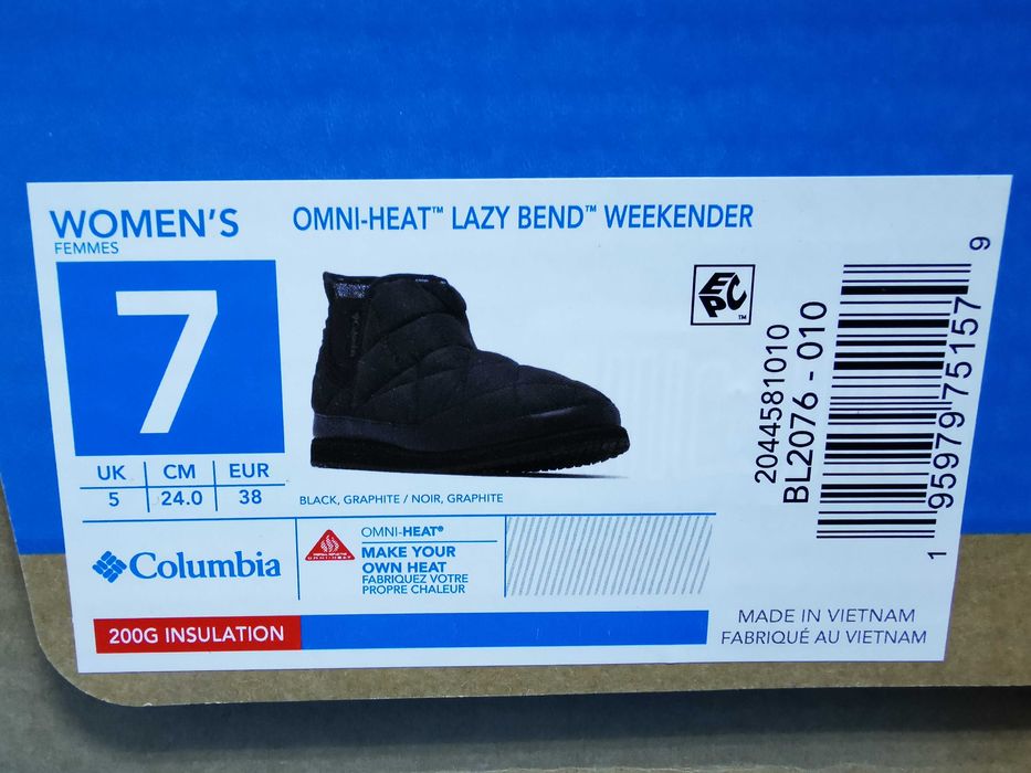 Дамски домашни обувки Columbia  38 номер / 69 лв