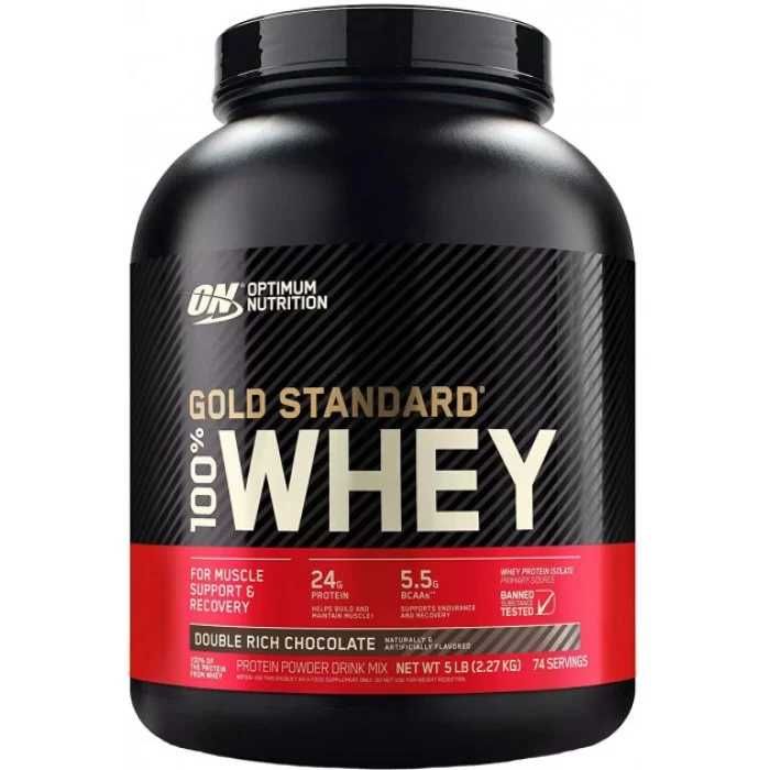 100% Whey Gold Standard 2,2 kg (Double Chocolate), Голд Стандарт