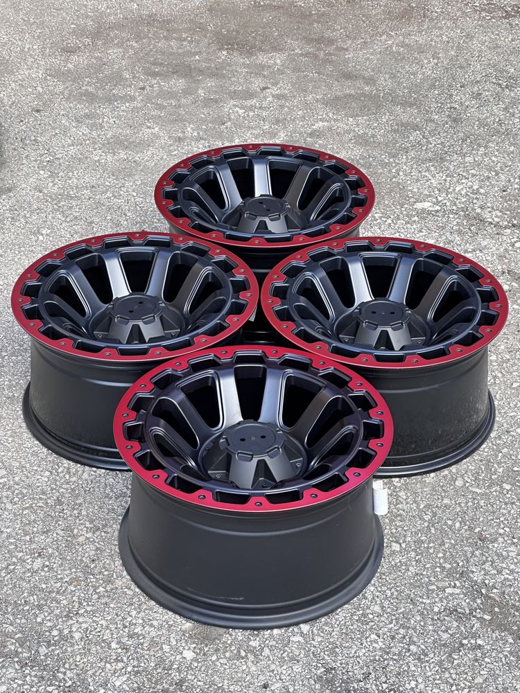 Off Road Джанти 17 “ цола 6х139.7 9j ET -10 чисто нови Patrol Toyota