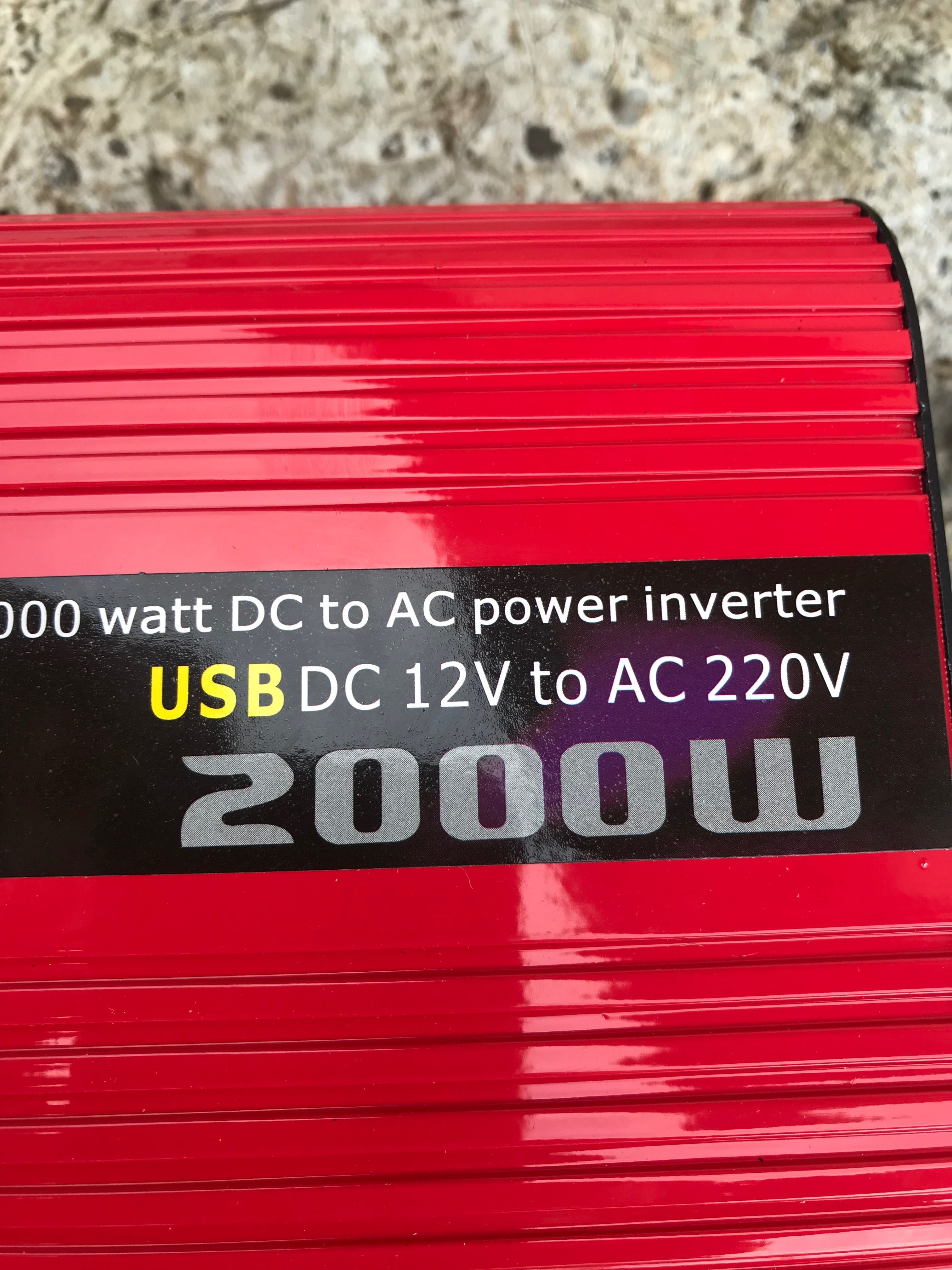 Invertor curent 12V 2000W