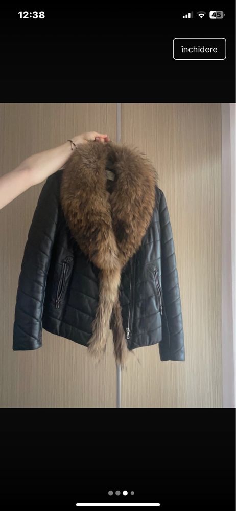 Geaca Gucci cu blană