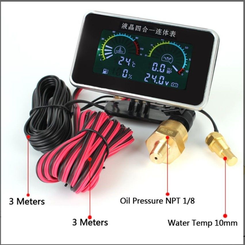 Электронный датчик давления масла, датчик температуры охлаждающей жидк