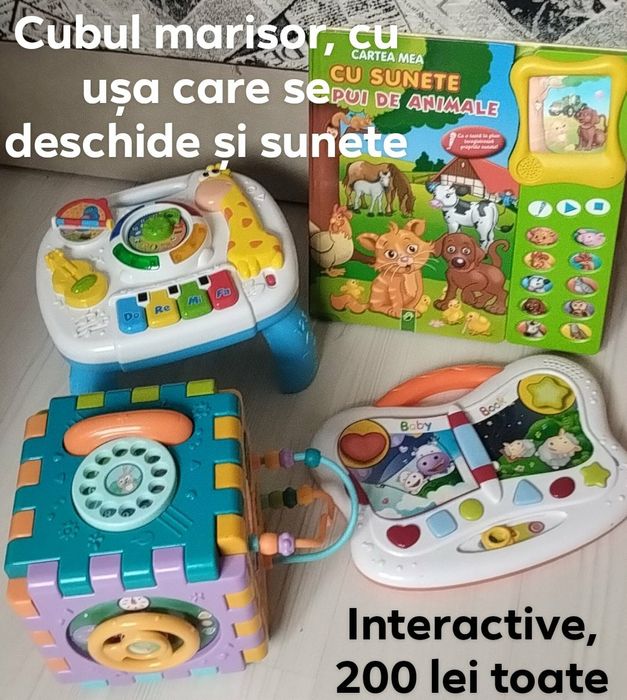 Lot jucării educative și interactive