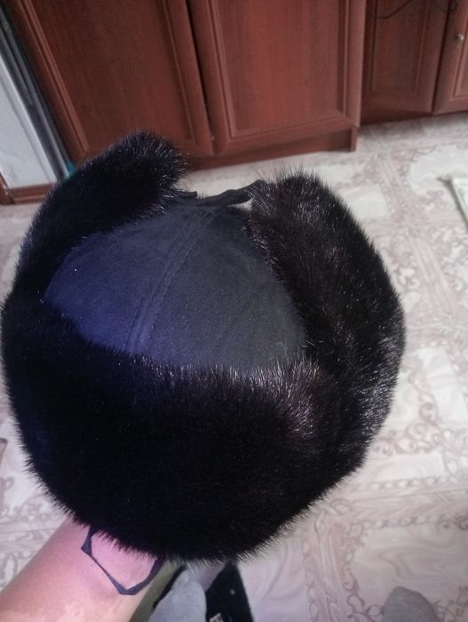 Норковая шапка зимняя новая продается