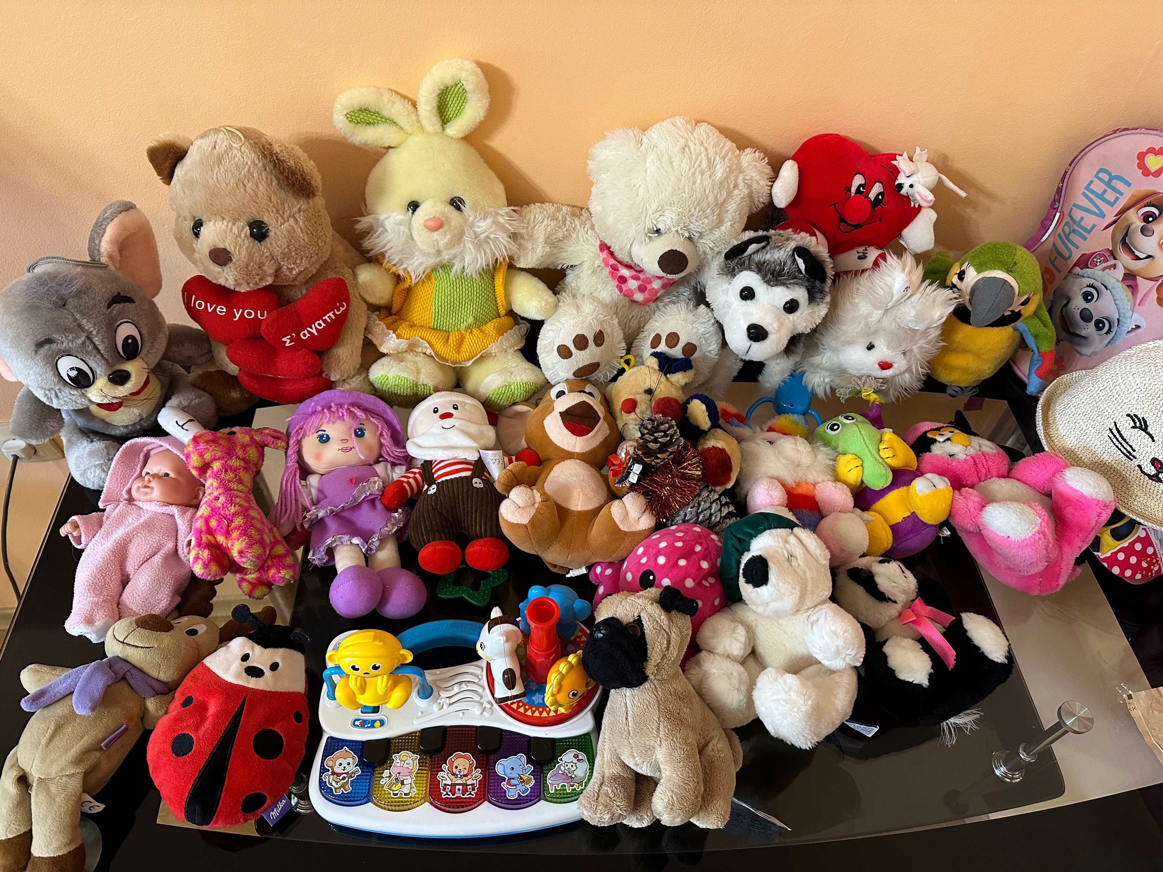 Играчки 2 - 3 лв плюшени