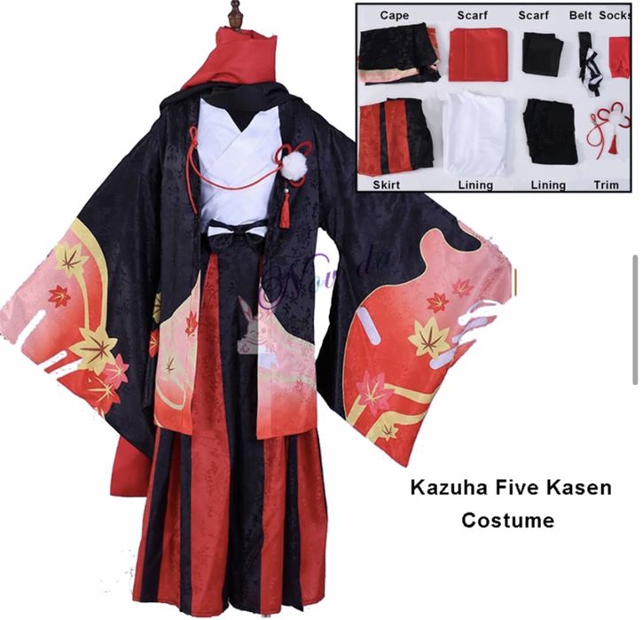 Kazuha cosplay Genshin impact