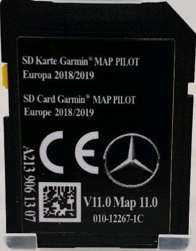 Garmin Map Pilot SD card MERCEDES Becker Мерцедес ПИН Код Hu35/45/5