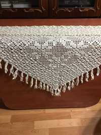 Треугольная шаль-платок Ажур- 180-90 -ручная работа