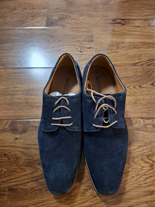 Pantofi piele întoarsă barbati