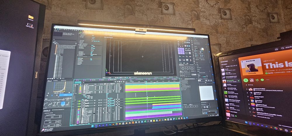 Светильник на монитор USB