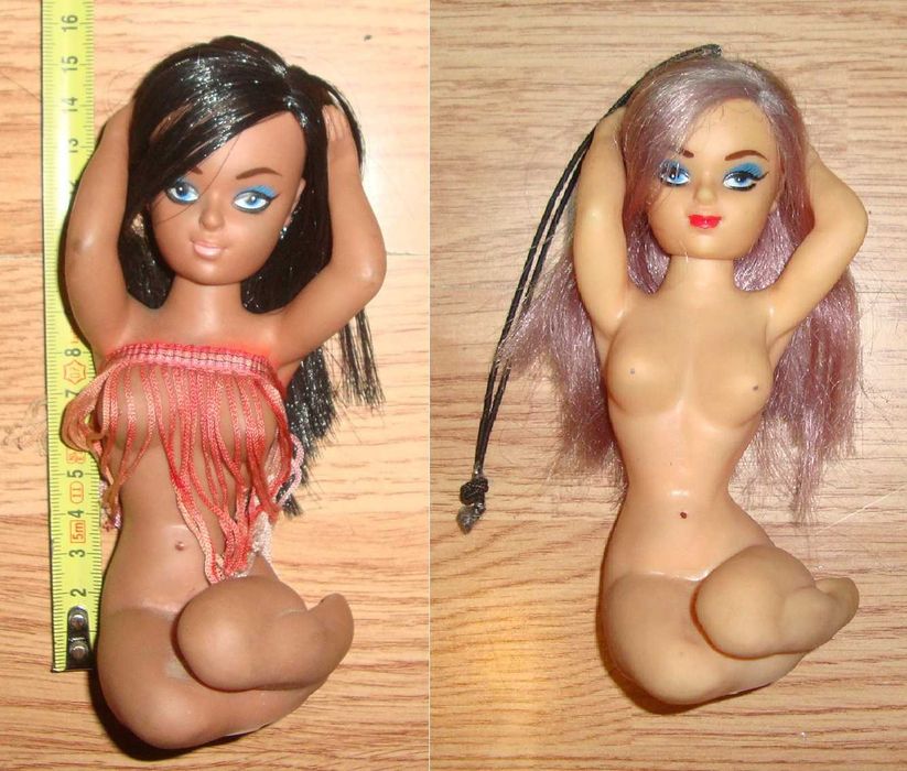 Papusa Sexy decor cauciuc Vintage Hong Kong anii 50/60 PinUp Girl
