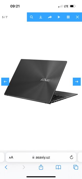 Asus Zenbook UM5401R / 14x OLED / 16 ГБ + 512 SSD — отличное состояние