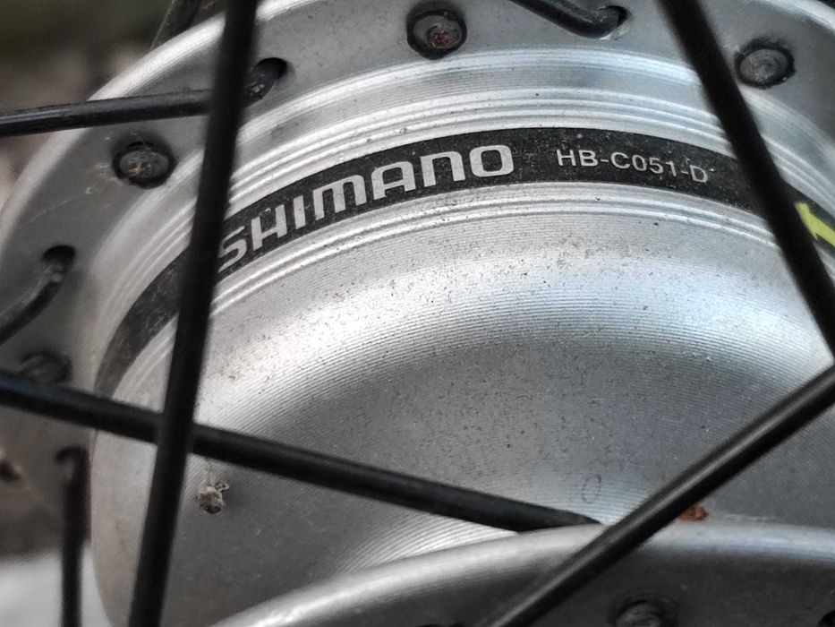 Bicicleta cadru aluminiu, ca noua, echipare Shimano suspensie multipla