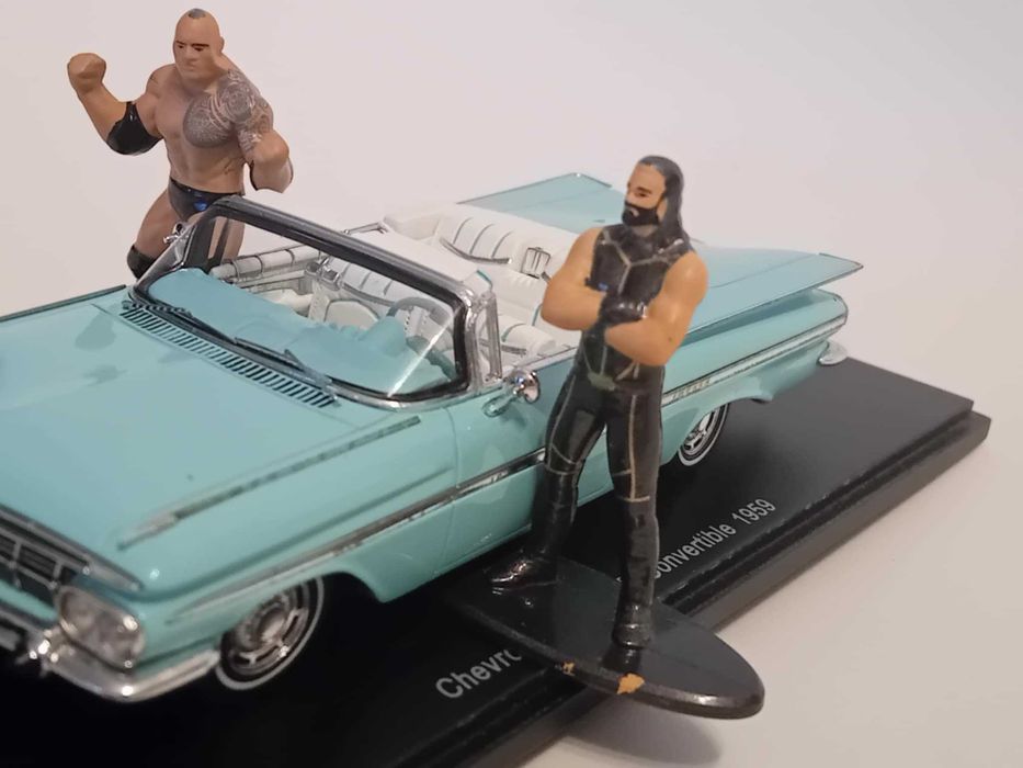 1:43 figure WWE, The Rock diorama JADA фигурки за диорама