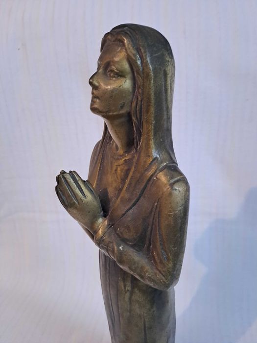 statueta bronz Fecioara Maria 40 cm 3,160 kg