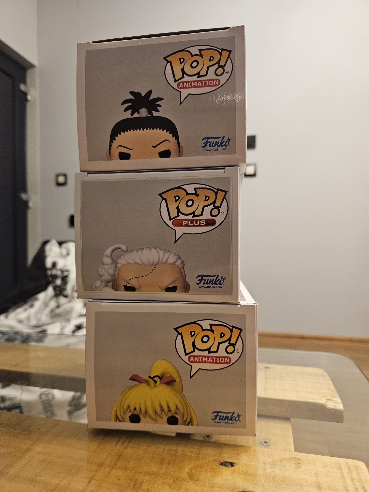 Funko pop one piece and Hunterxhunter фигурки