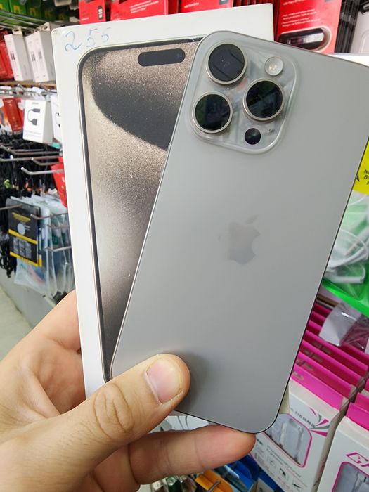 iPhone 15Pro MAX 256GB. ZAA region. Ideal holatda.