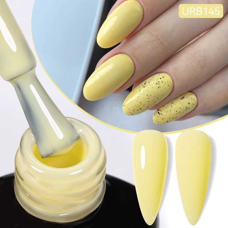 КАУЧУКОВА UV&LED база 2 в 1 Macaron - UR SUGAR 7 мл бонбонени цветове