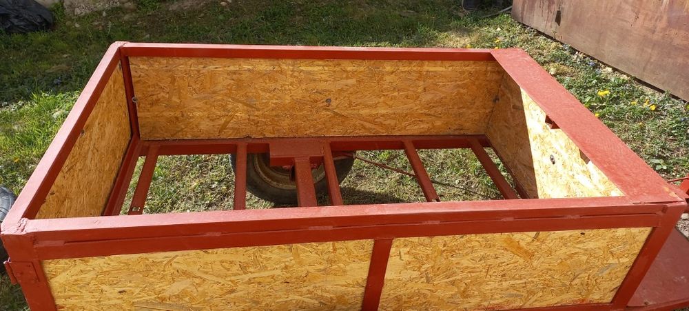 Remorca după motocultor