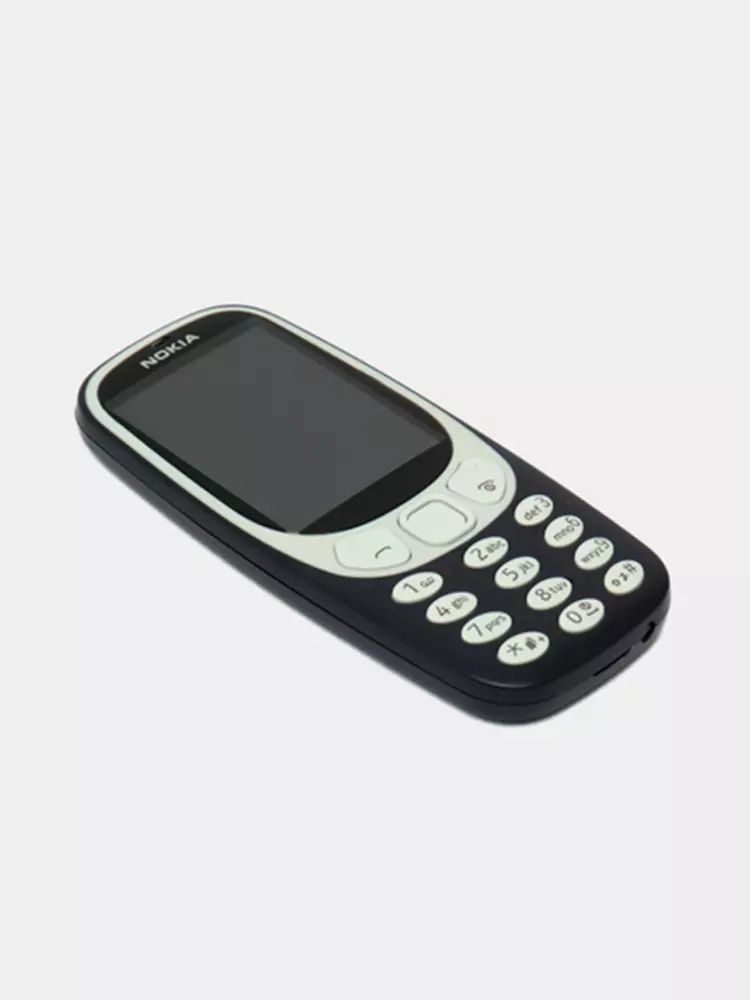 Tugmali telefon Nokia 3310

 - GSM dual simkarta tushadi
- LED lampasi