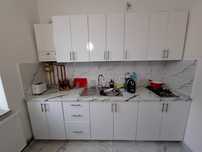 Mobila bucatarie modulara din MDF lucios, alb, ca NOUA, 260cm