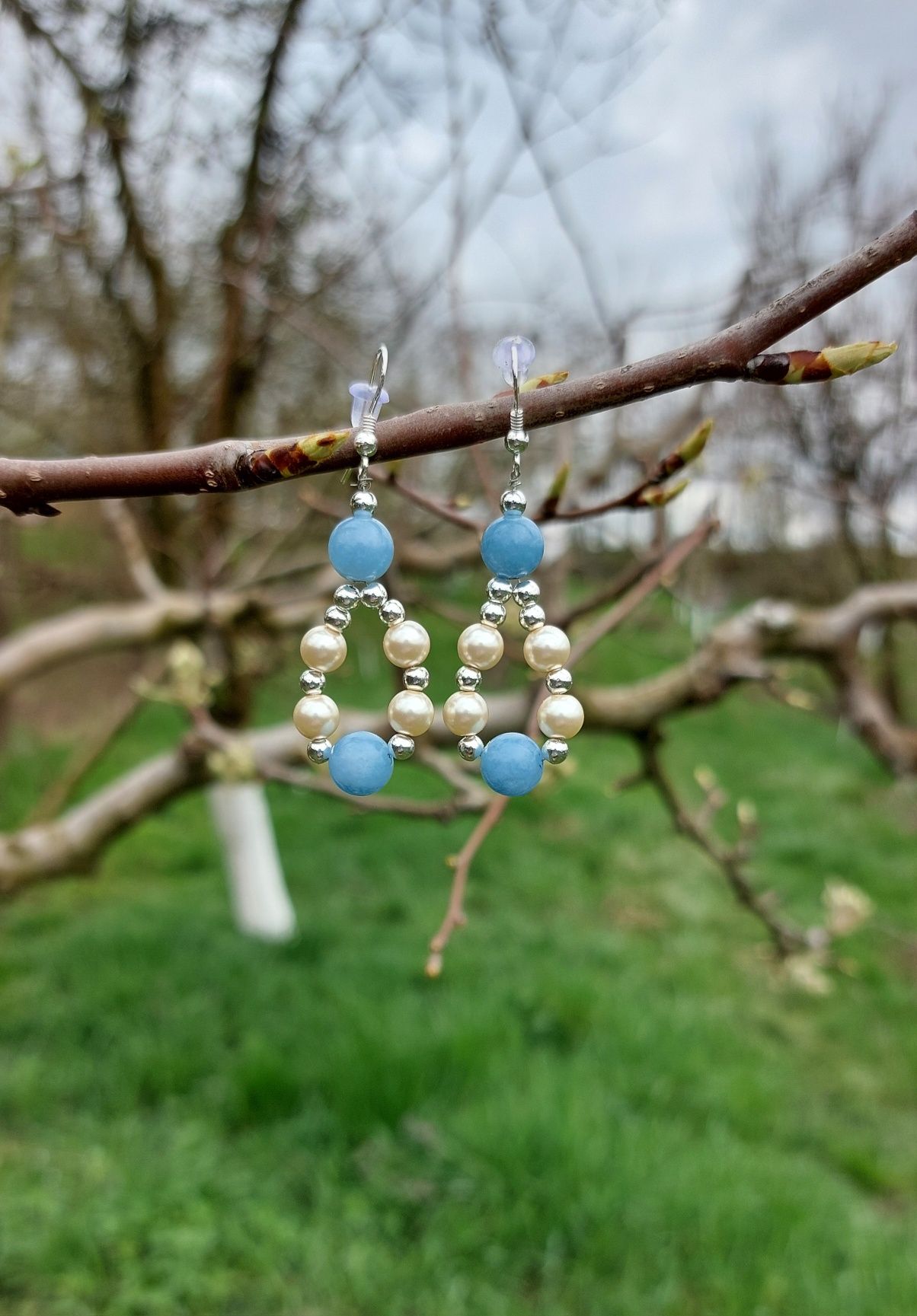 Cercei, bratari cu argint handmade