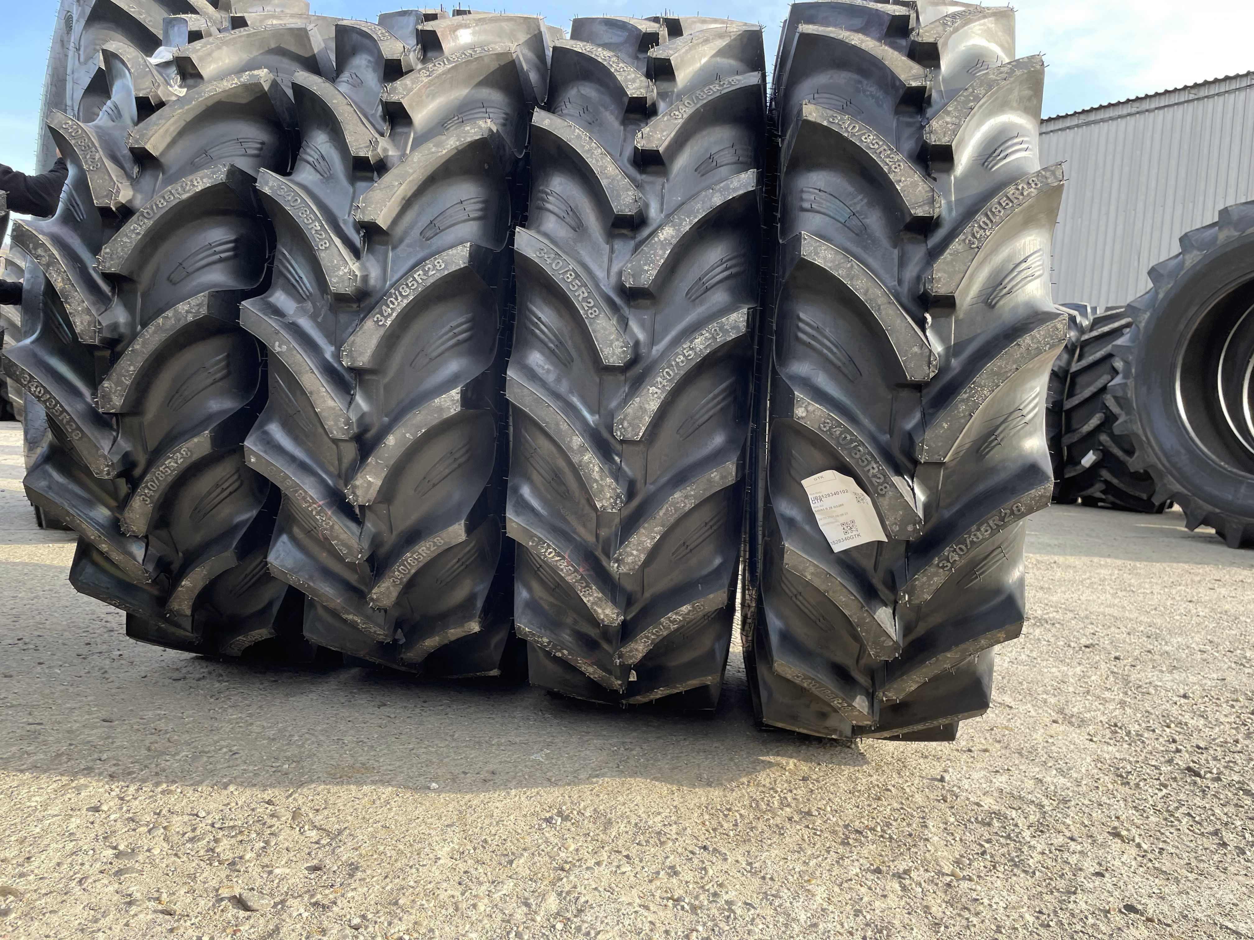 Cauciucuri noi Radiale 340/85r28 GTK livrare rapida Tubeless