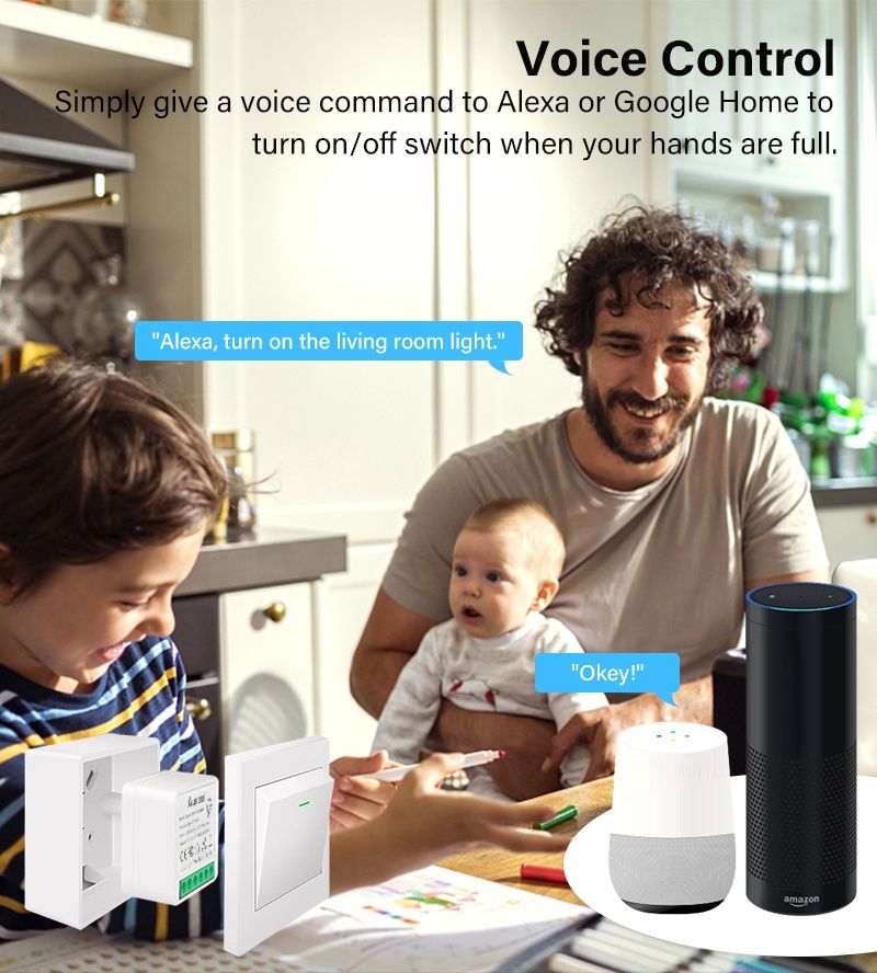 Tuya Smart 16A мини-суич: ZigBee без ен.отчет или WiFi с ен.отчет
