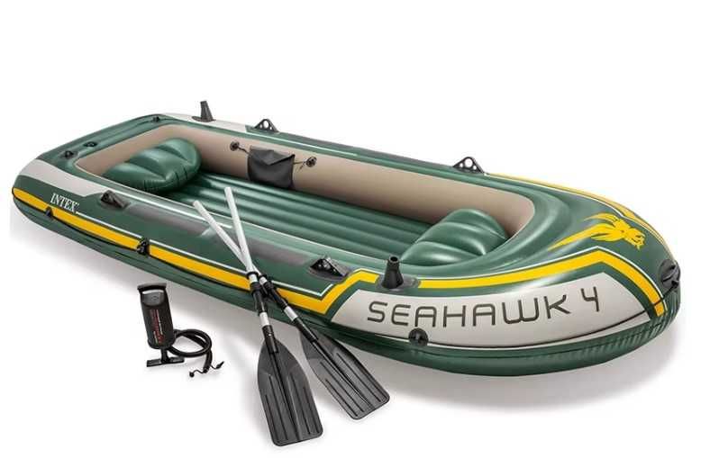 Надувная лодка INTEX 68351 SEAHAWK 4 — комплект с насосом spo1