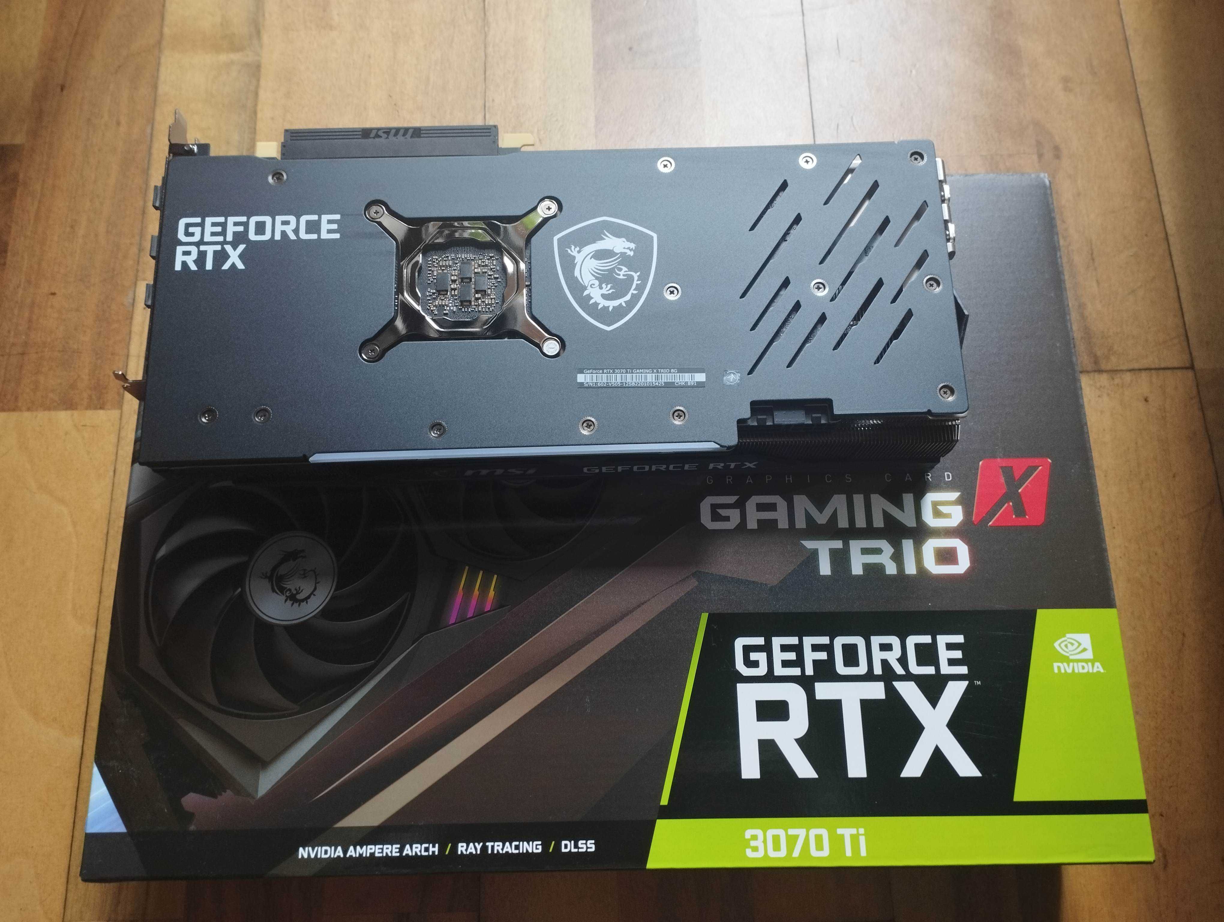 RTX 3070 TI MSI Gaming Trio X