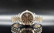 Rolex DateJust || 41 Rose Gold Chocolate Jubilee