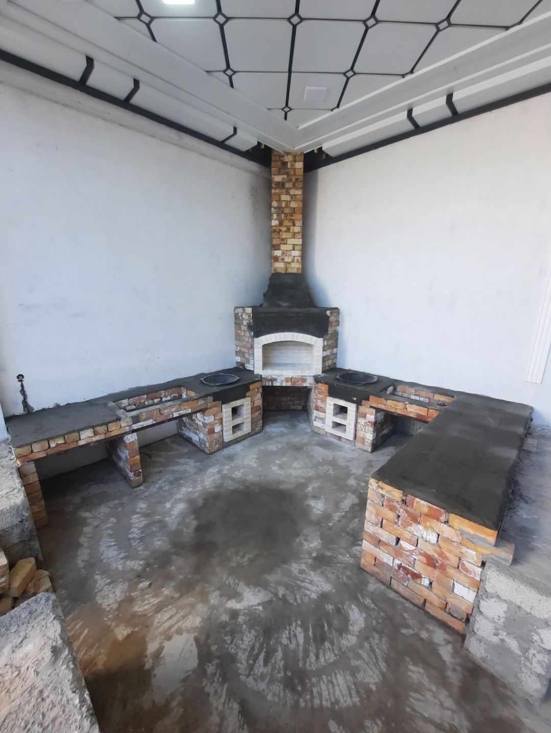 Летний кухня, letniy kuxnya, барбекю, barbekyu
