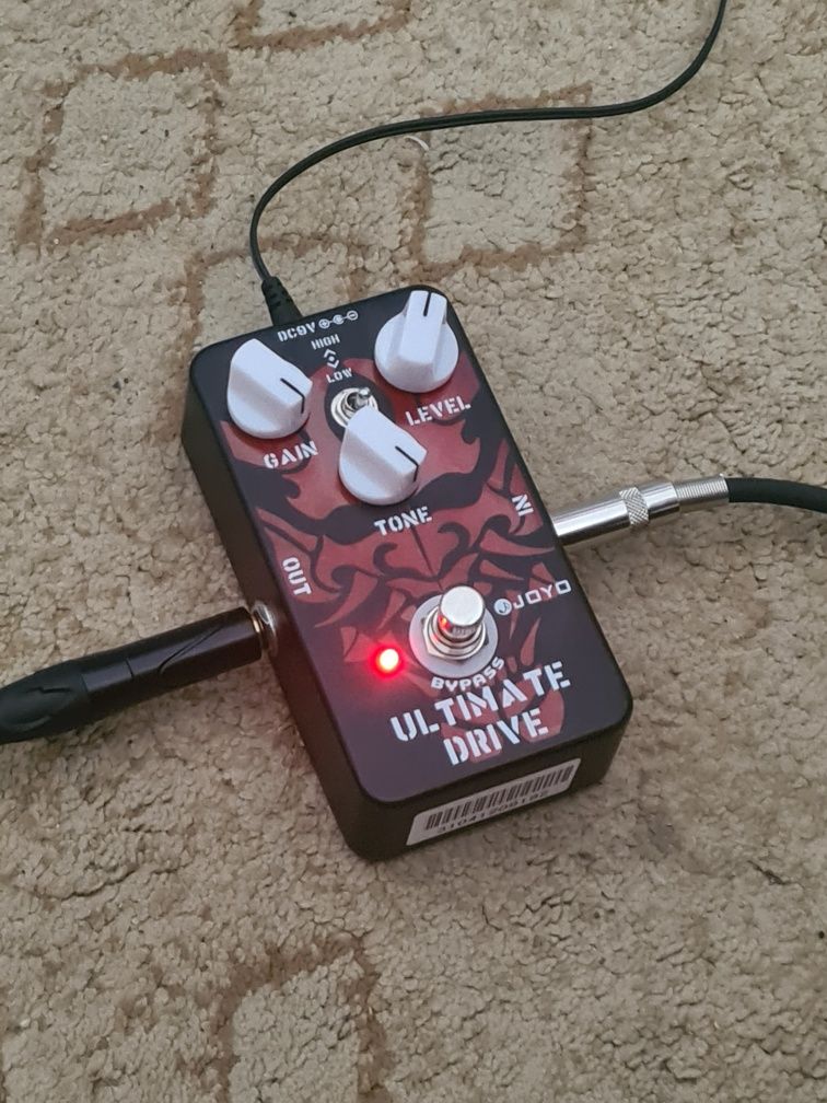 Joyo ultimate drive гитарый овердрайв/дисторшн | гитарная педаль