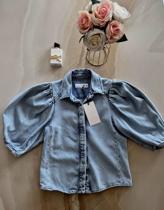 Дънкова риза "Zara"