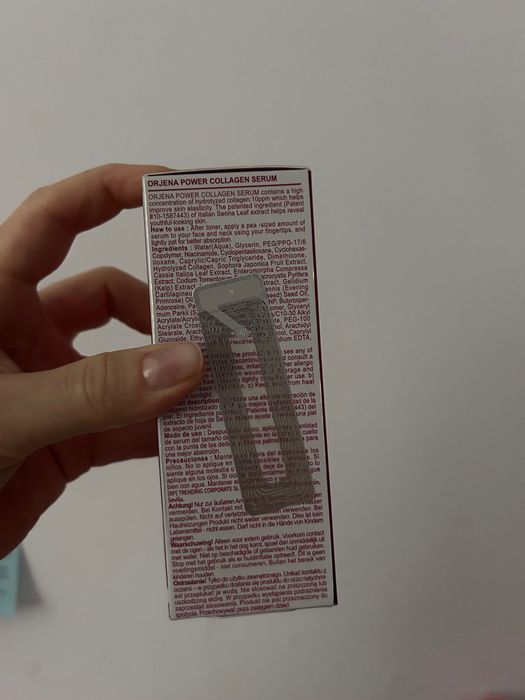 Orjena ser cu colagen