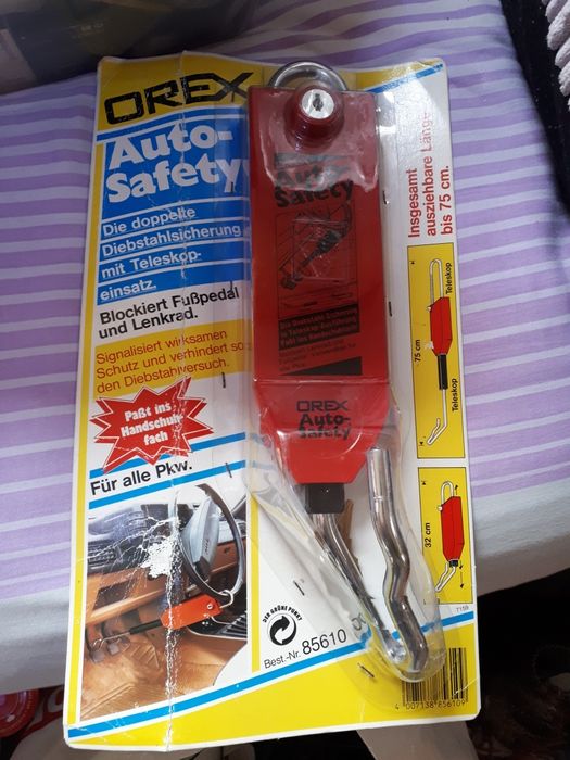 Dispozitiv Blocare volan si pedala Orex Auto safety Nou