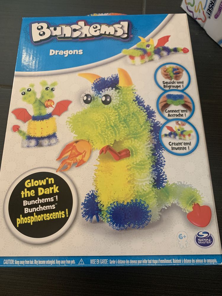 Set educativ tematic Bunchems - Dragon