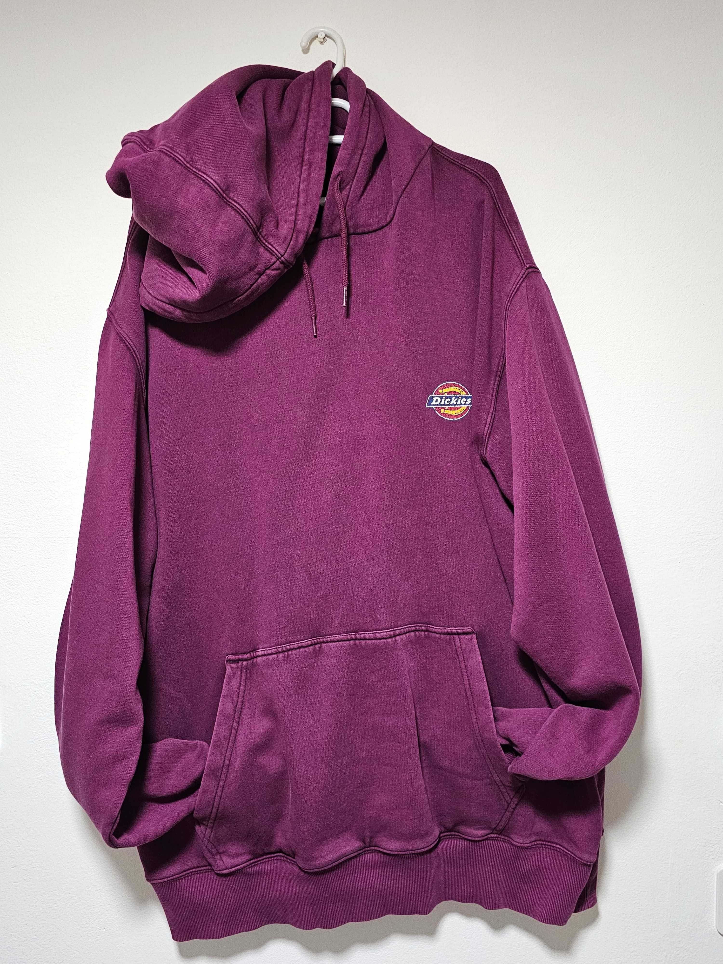 Hanorac Dickies X.XXL Icon Washed Hoodie (Grape Wine)