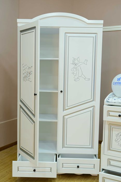 Детская кровать и шкаф Cavalla Tom Jerry прямо от фабрики