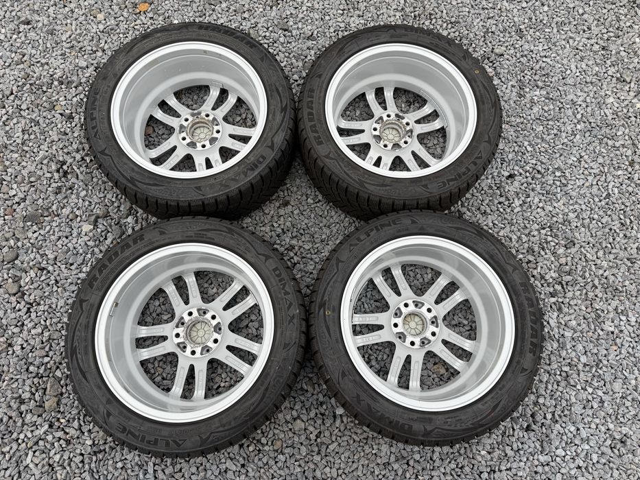 Jante BMW iarna 225 50 R17 cu anvelope noi 8 mm