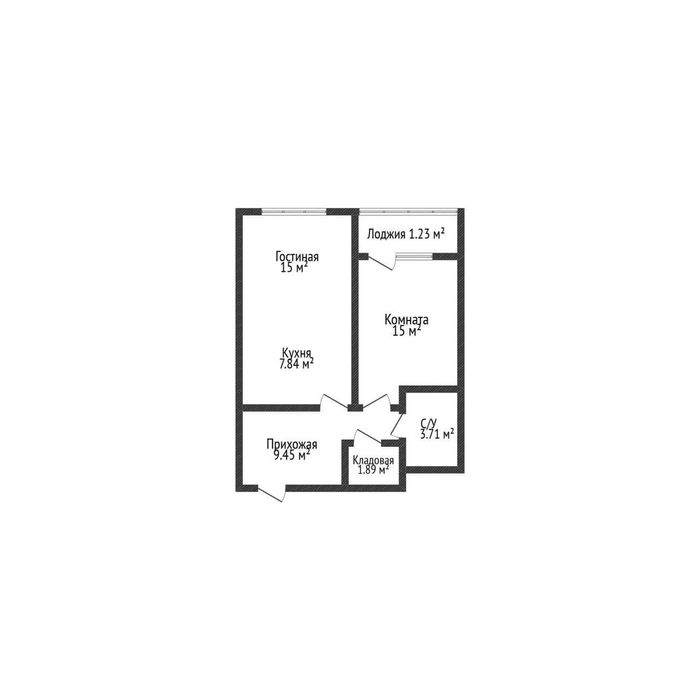 2х комнатная квартира в р-не Жана-кала за 39 млн тнг