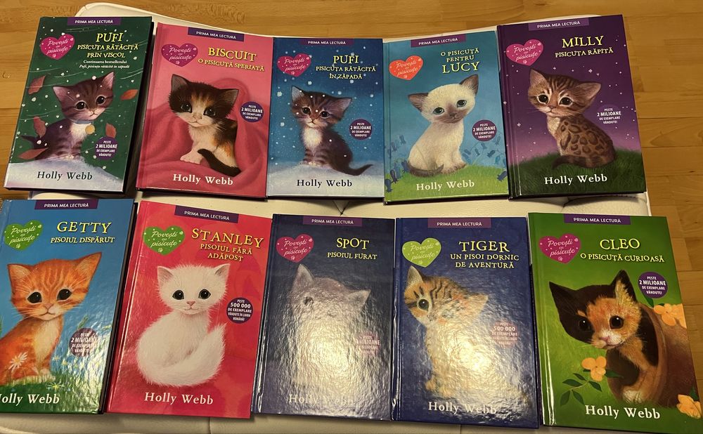 Colectie Povesti cu pisici, Holly Webb