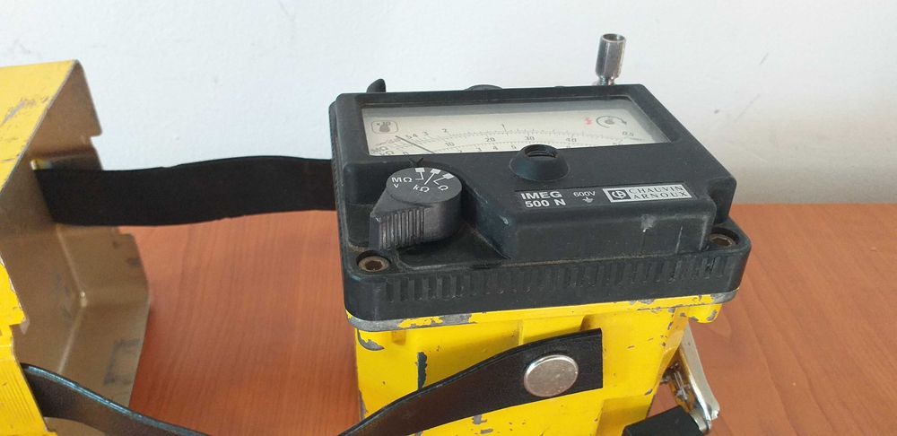 Megohmetru Model Chauvin Arnoux C.A 6501 IMEG 500N-tester aparat masur